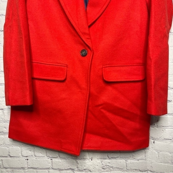 NWT J Crew Blazer Coat Italian Wool Cashmere Blend size Small - Picture 6 of 15